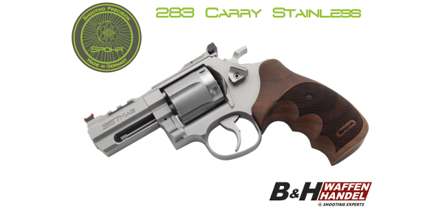 B&H Revolver 283 Carry Stainless 3