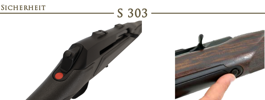 SAUER S 303 Selbstlader Sicherheit