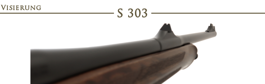 Sauer 303 offene Visierung Allround