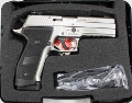Pistole Sig Sauer P226 LDC Tacops Edelstahl stainless Lieferung im Sig Sauer Koffer