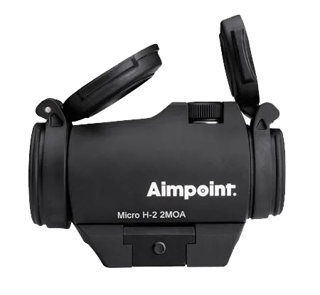 Aimpoint Micro H-2 Rotpunktvisier mit Picatinny Adapter