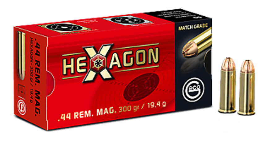 Geco .44 Magnum Hexagon 300gr.