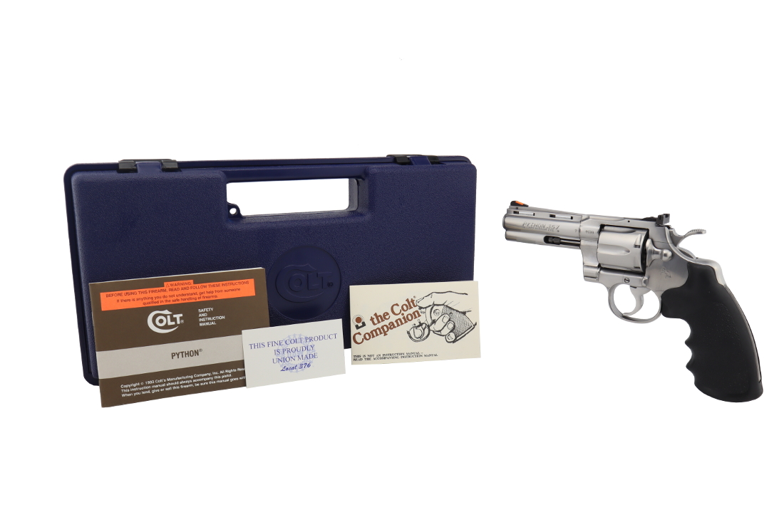  Colt Python 4 Zoll stainless