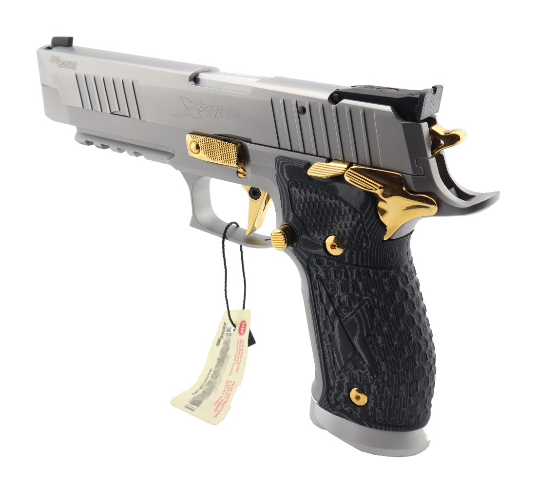 Sig Sauer P226 X-Five Supermatch Stainless & Gold