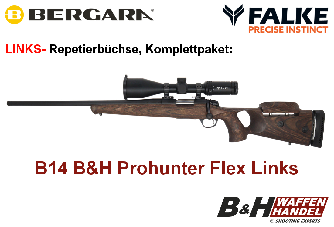  Bergara B14 B&H Prohunter Flex LINKS Komplettpaket