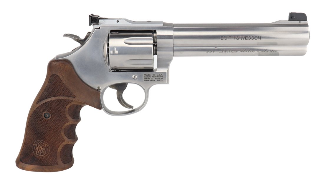 Smith & Wesson Model 686 Target Champion Match Master Deluxe 6" Revolver