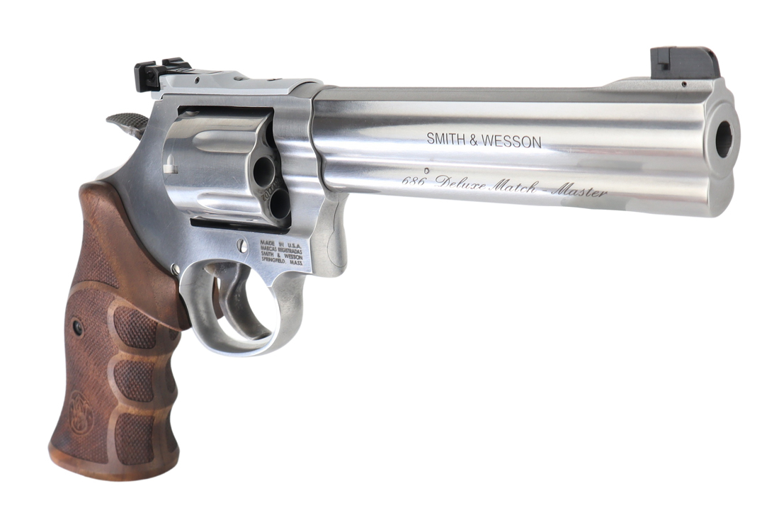 Smith & Wesson Model 686 Target Champion Match Master Deluxe 6" Revolver