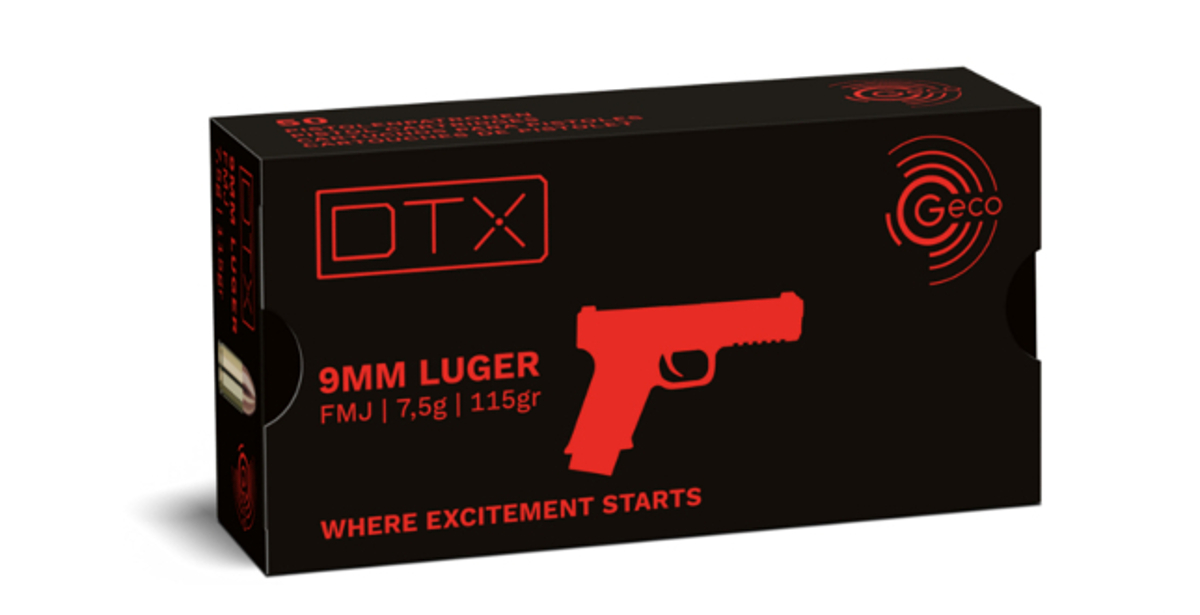 Geco 9mm Luger DTX 115gr.