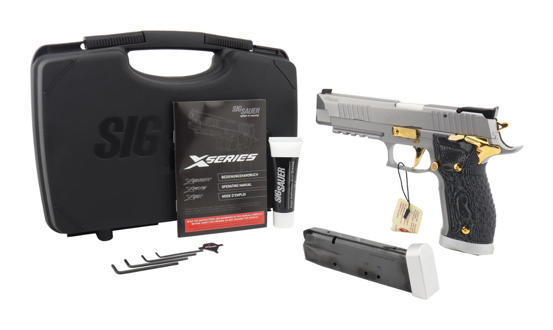 Sig Sauer P226 X-Five Supermatch Stainless & Gold