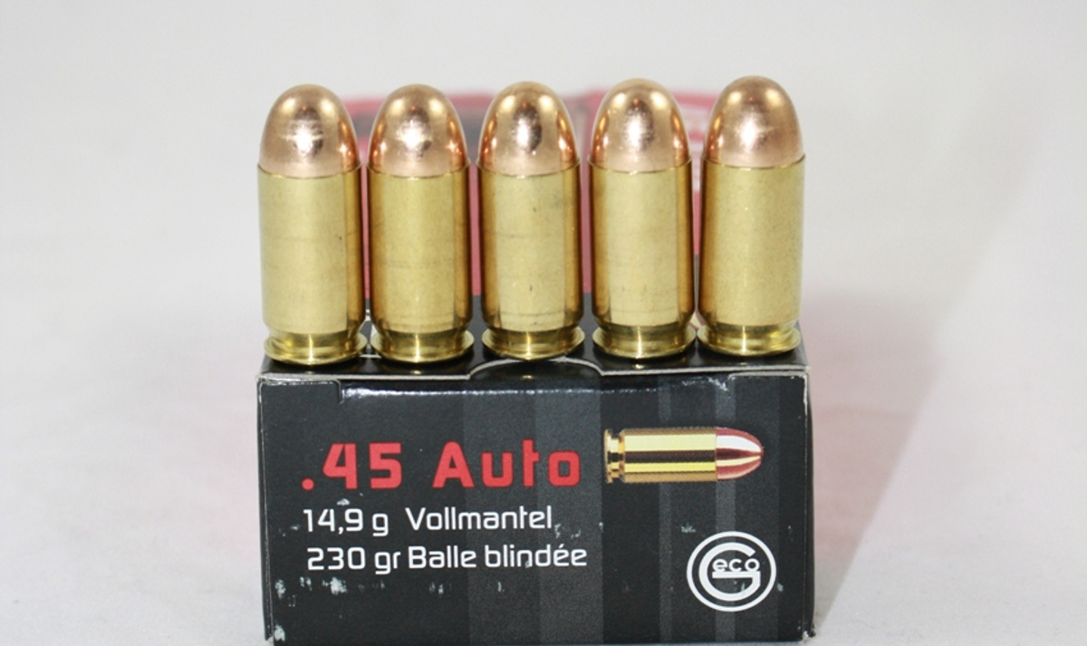 Geco .45 Auto FMJ VMR 230gr.