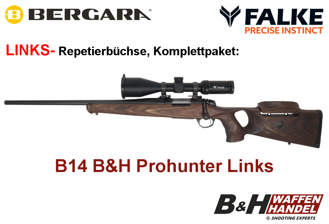  Bergara B14 B&H Prohunter LINKS Komplettpaket