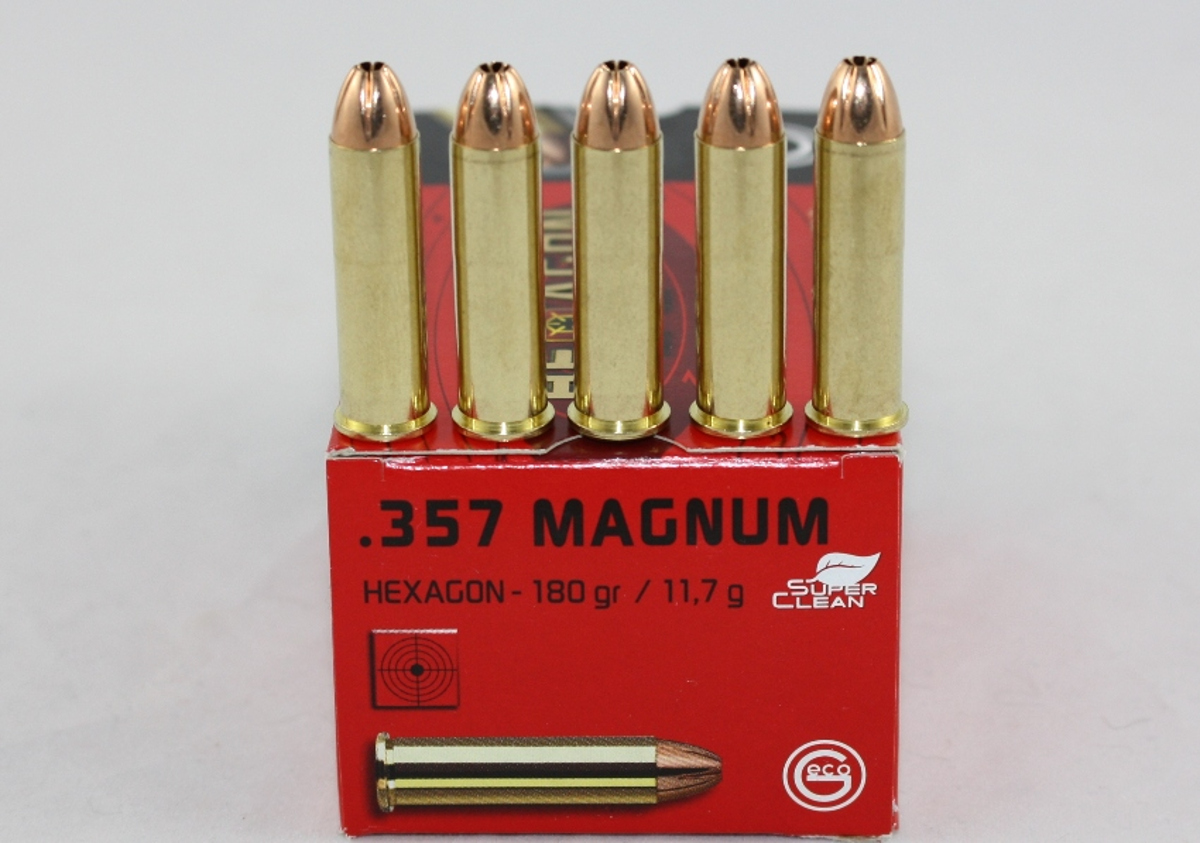 Geco .357 Magnum Hexagon 180gr.