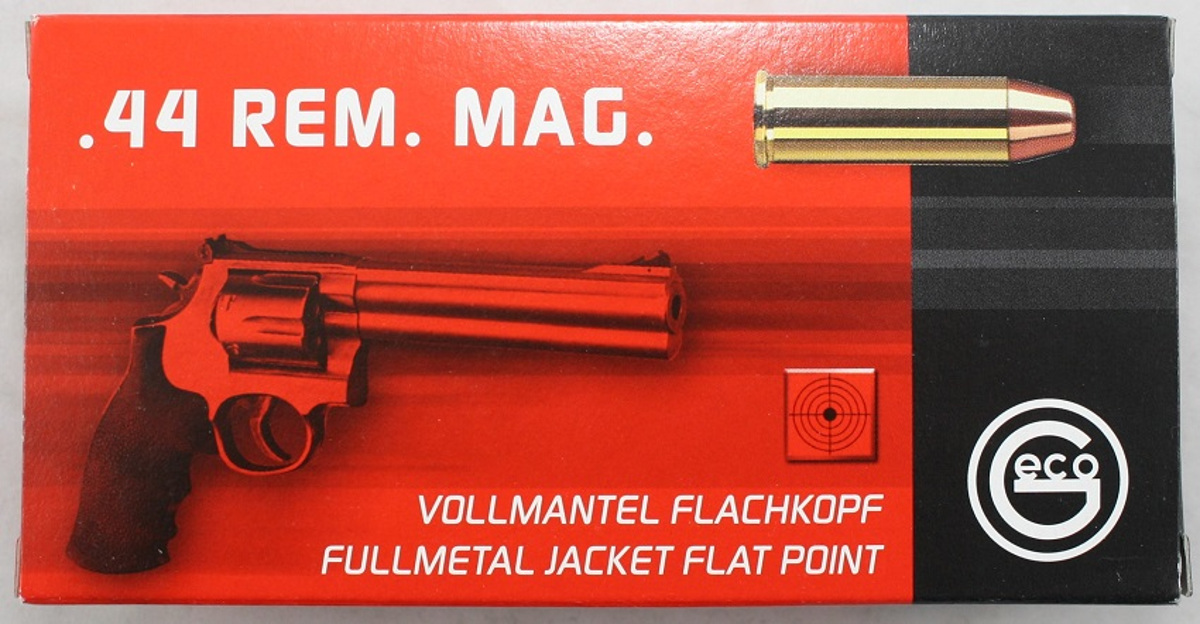 Geco .44 Magnum FMJ Flat 230gr.