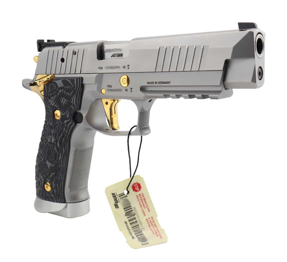 Sig Sauer P226 X-Five Supermatch Stainless & Gold