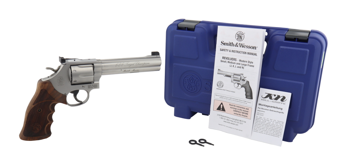 Smith & Wesson Model 686 Target Champion Match Master 6" Revolver