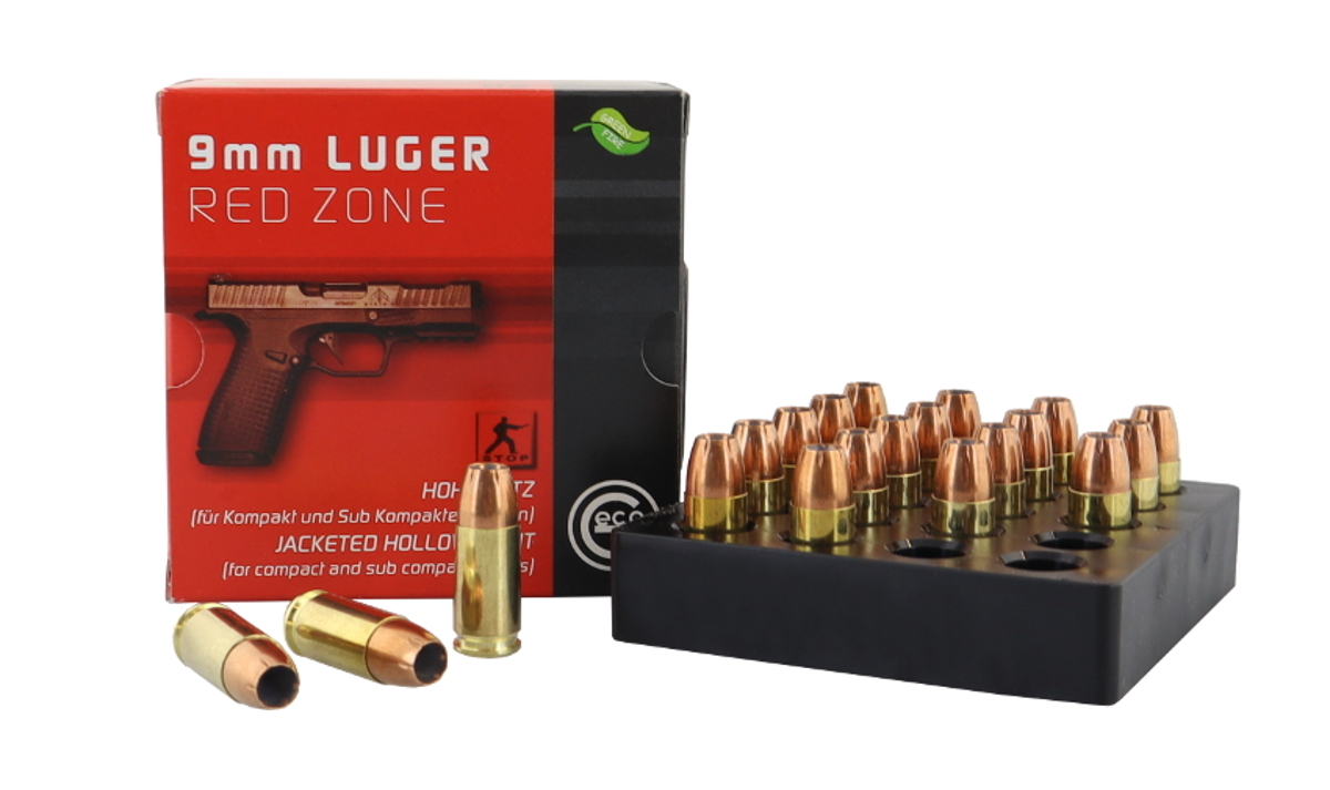 Geco 9mm Luger Hohlspitz SX "Red Zone" 124gr.