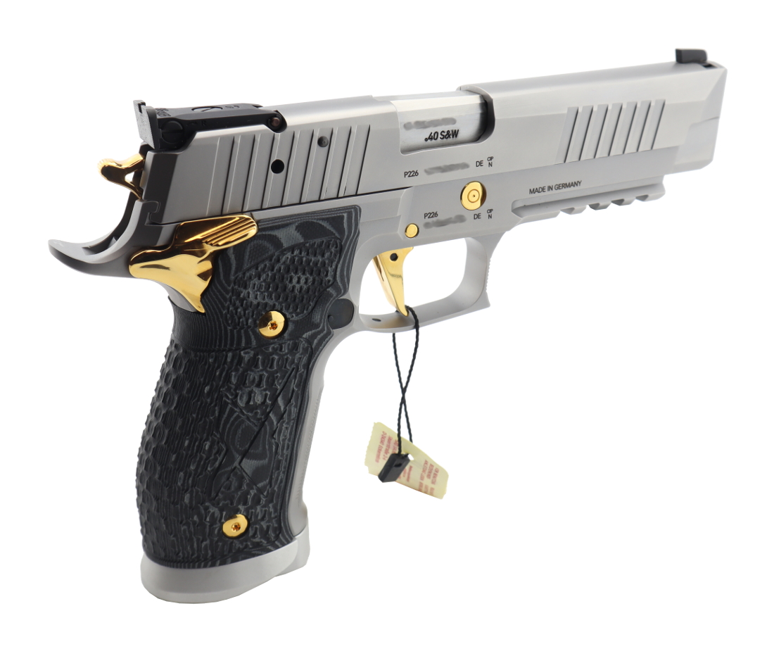 Sig Sauer P226 X-Five Supermatch Stainless & Gold