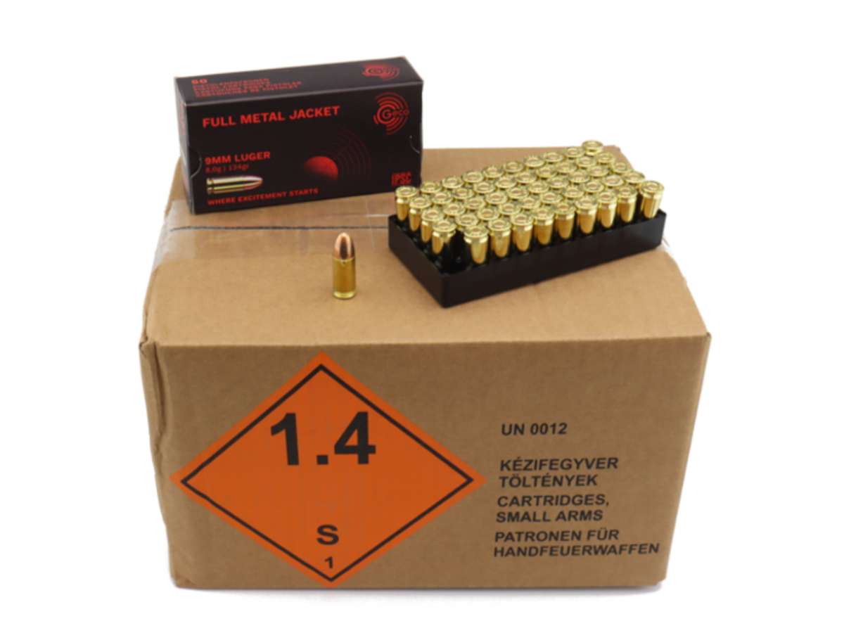 Geco 9mm Luger FMJ 124gr.