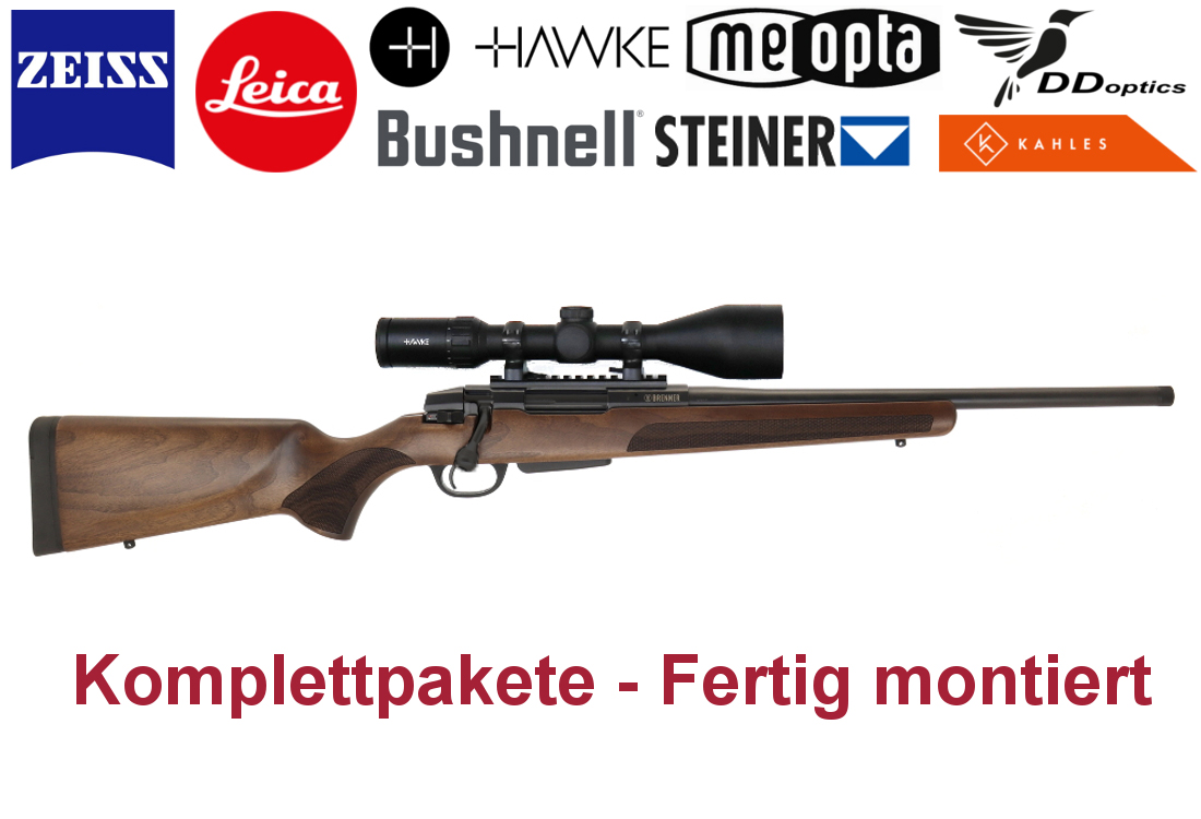 Brenner BR20 Holzschaft Komplettpakete Hawke Vantage