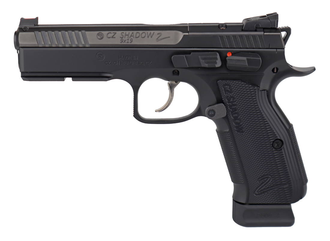 CZ Shadow 2 Alu Griffschalen schwarz