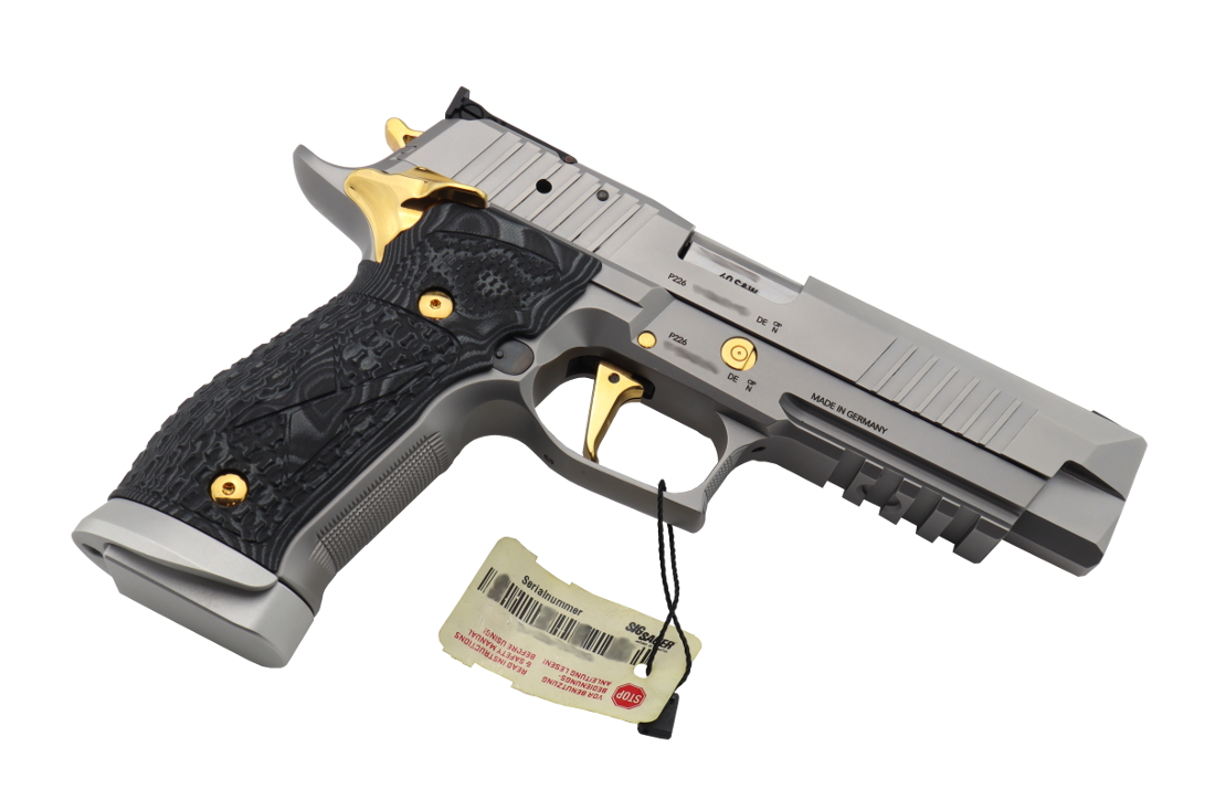 Sig Sauer P226 X-Five Supermatch Stainless & Gold